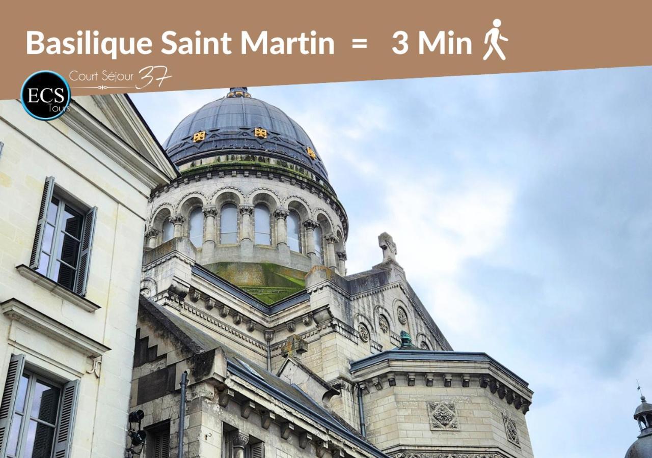 Le Constantine - Quartier Historique - Charme & Ancien Apartment Tours Luaran gambar