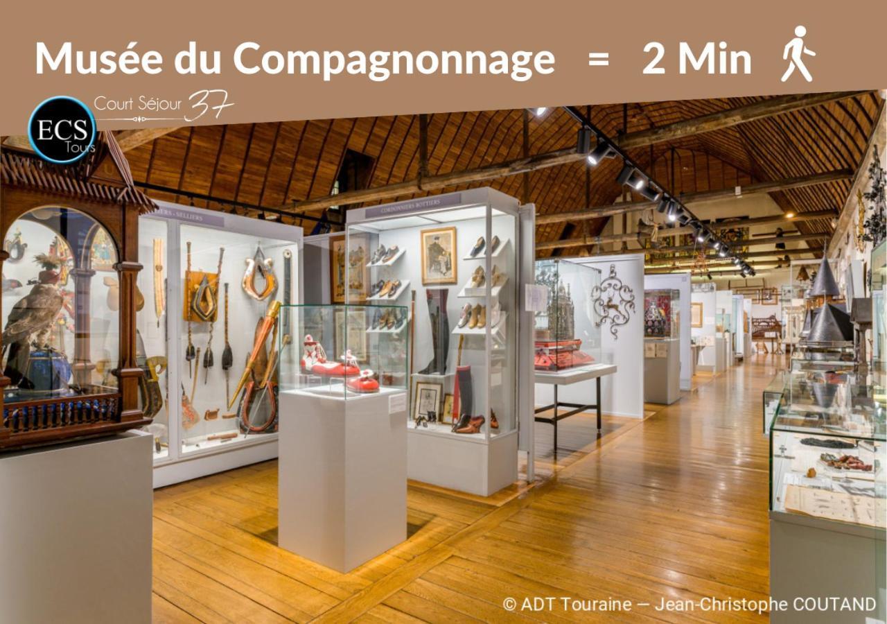 Le Constantine - Quartier Historique - Charme & Ancien Apartment Tours Luaran gambar